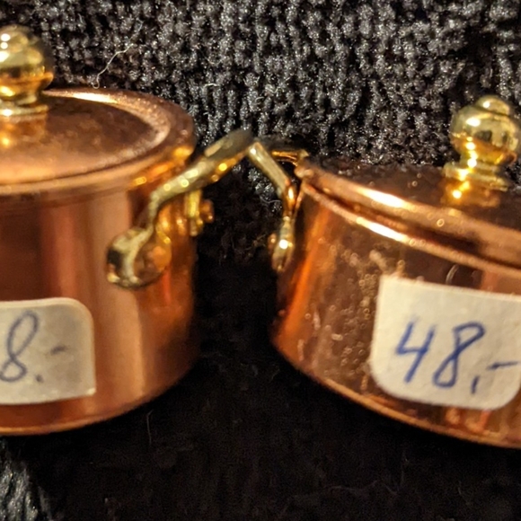 Miniature Copper Kitchen Set Bodo Henning - Picture 4 of 15